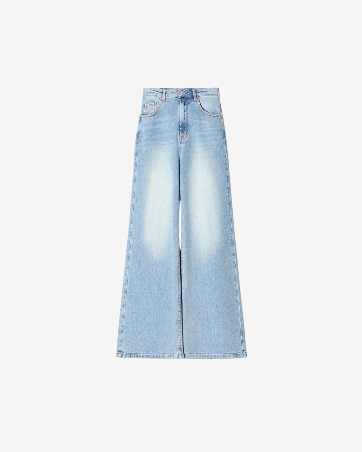 Mason Jeans Wide Leg Blauw 114