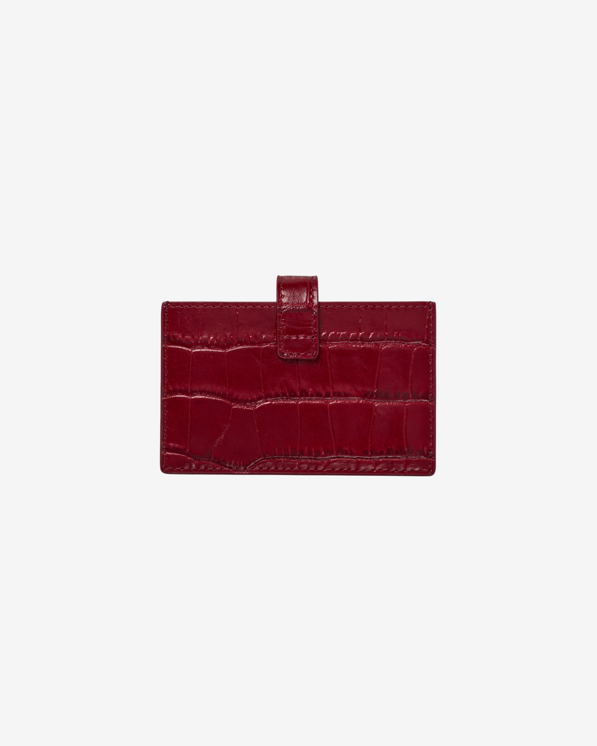 Vera Wallet croc red dahlia