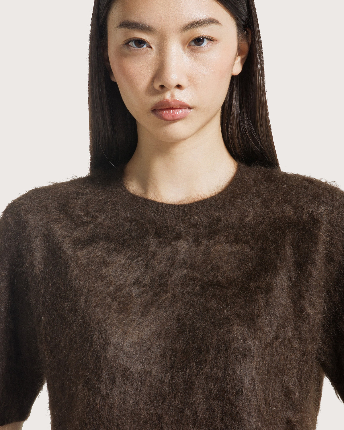 Cashmere trui Marrone