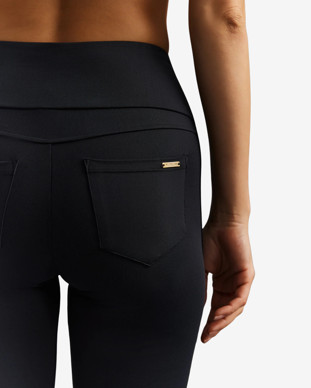 Celine flared leggings black
