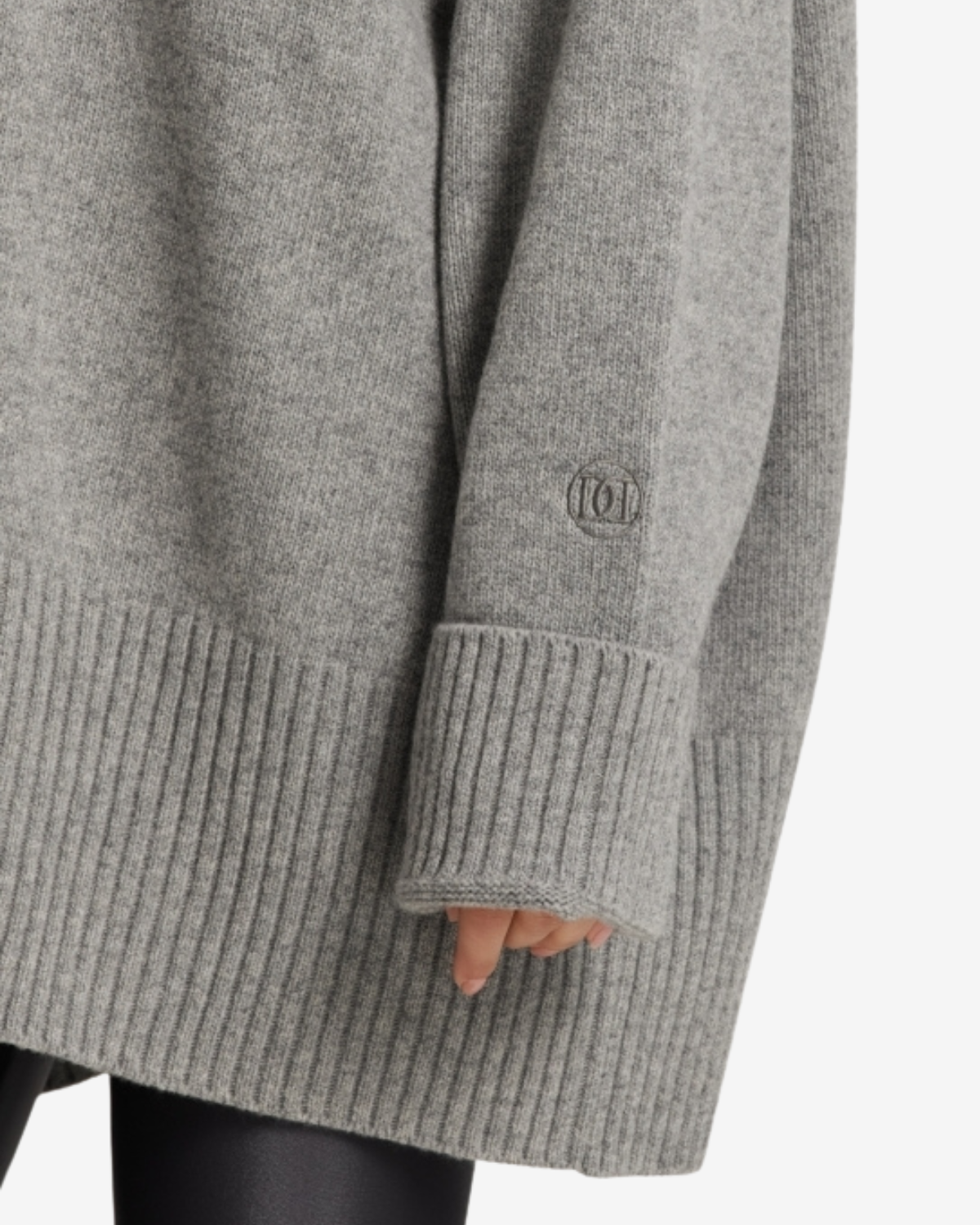 Florence boyfriend cardigan Grége Melange