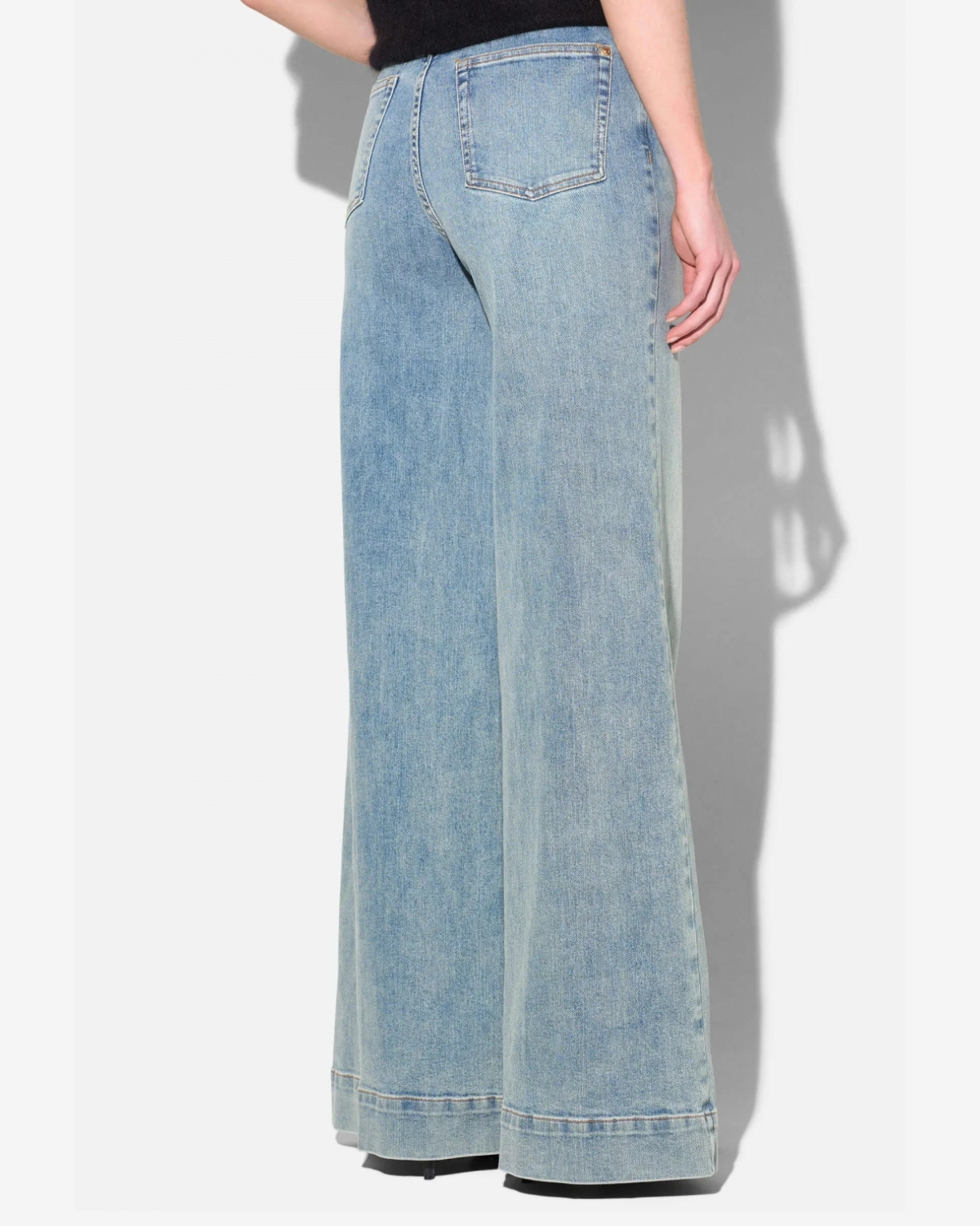 Mason Jeans Wide Leg Blauw 114