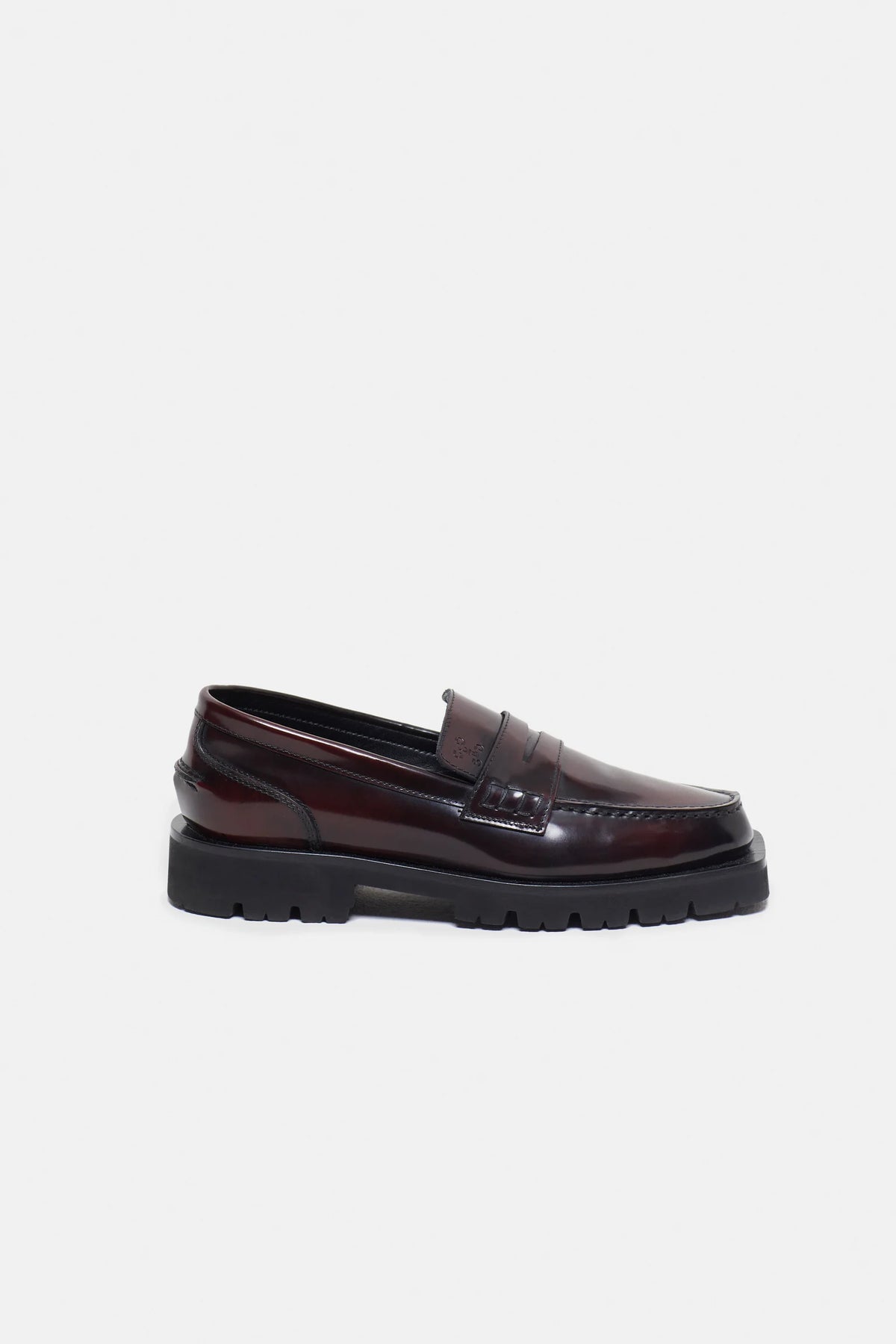 Loafer Dark raisin red