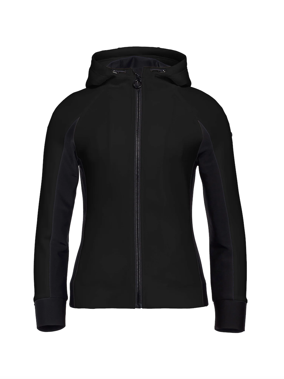 SOFI hooded cardigan black