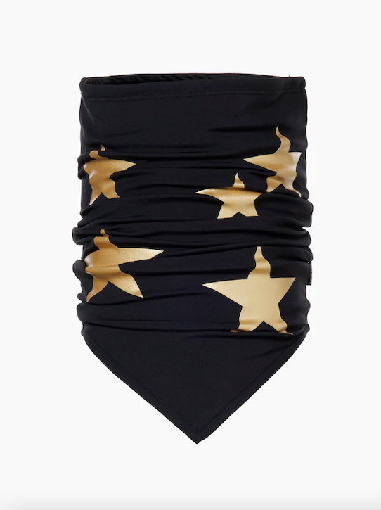 STARLIGHT neckwarmer Black/Gold