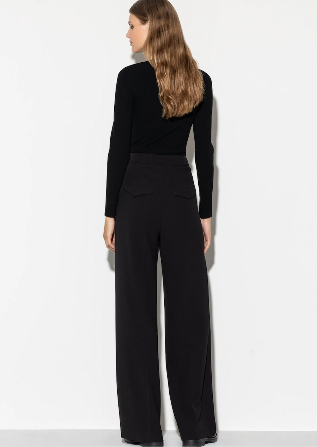 Broek Deep black