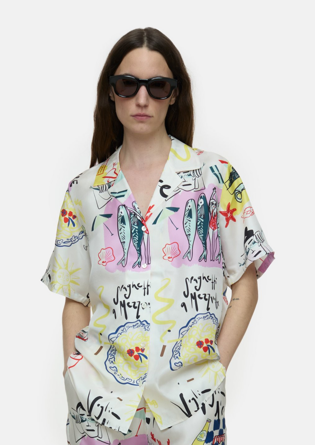 Resort shirt multi color