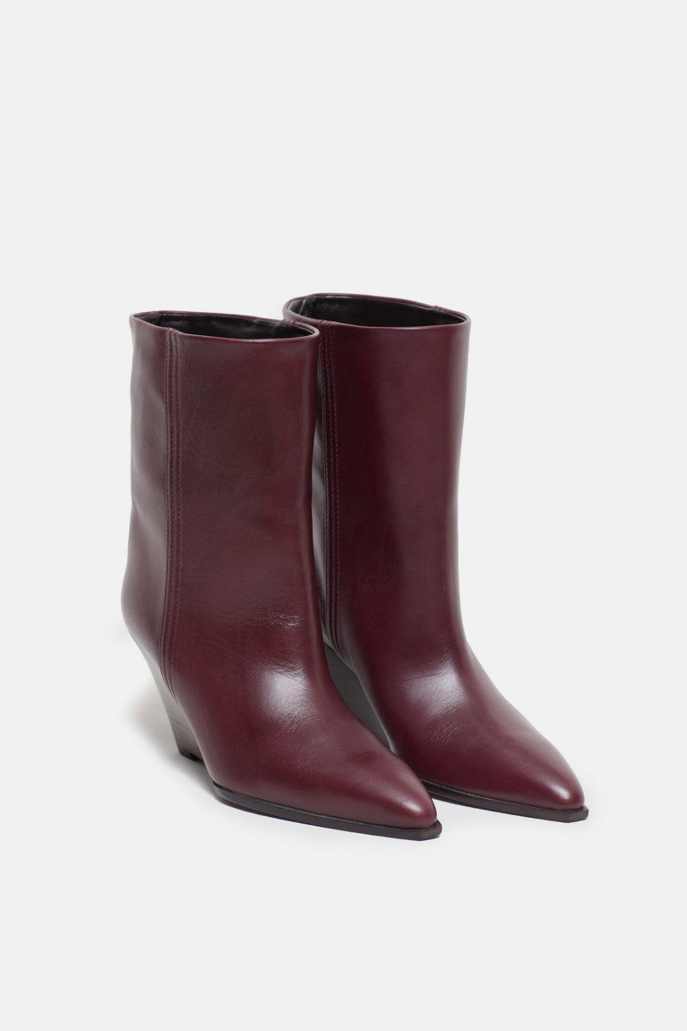 Wedge boot Chili pepper red