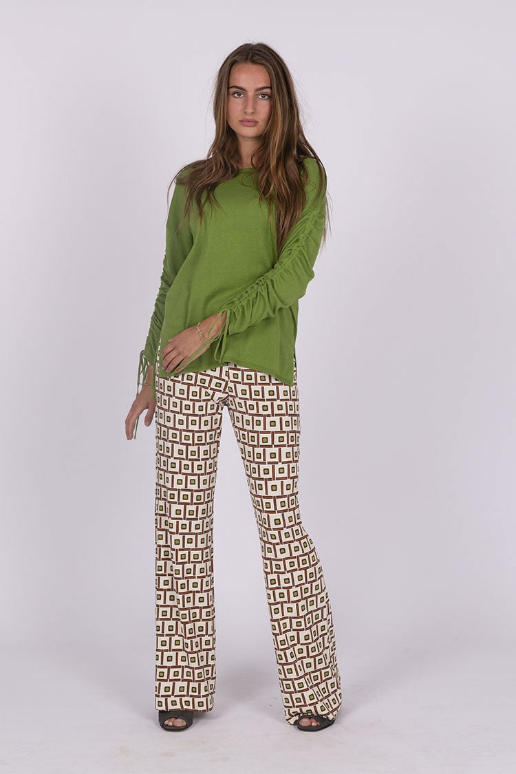 Knitted Sweater Groen