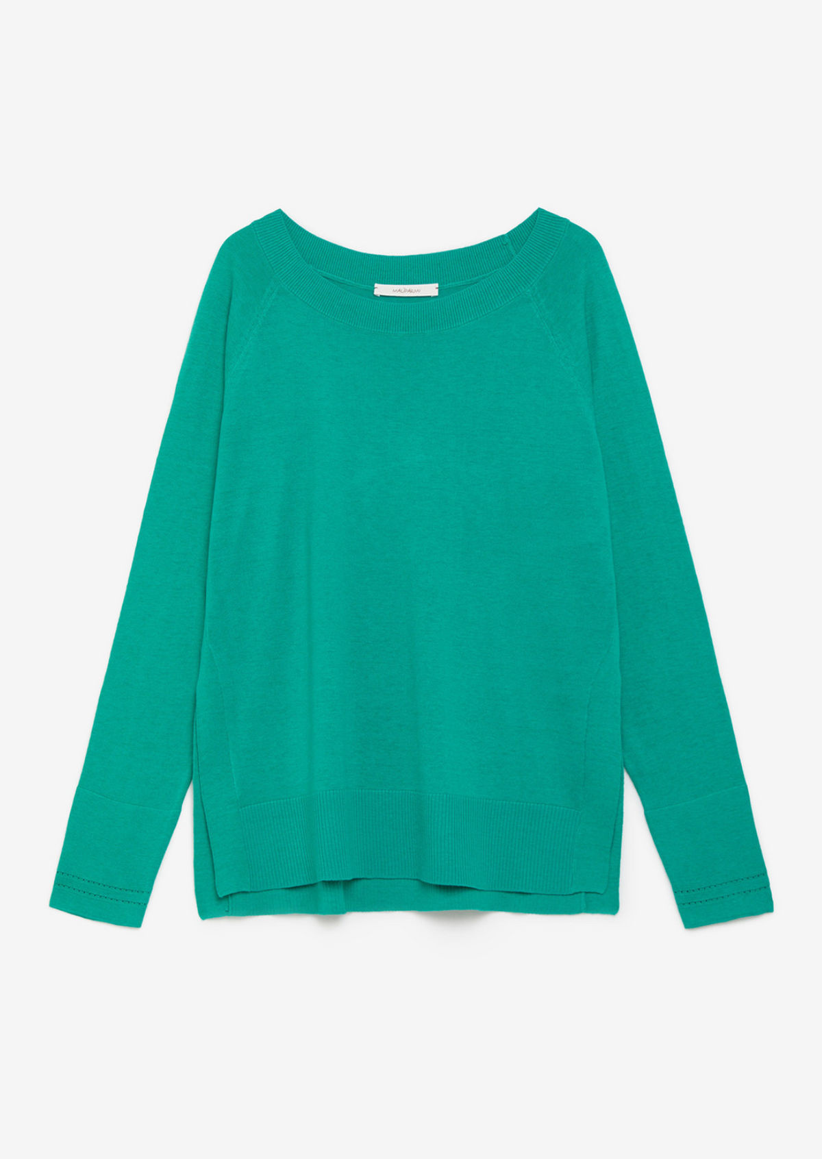 Knitted sweater pavone-peacock