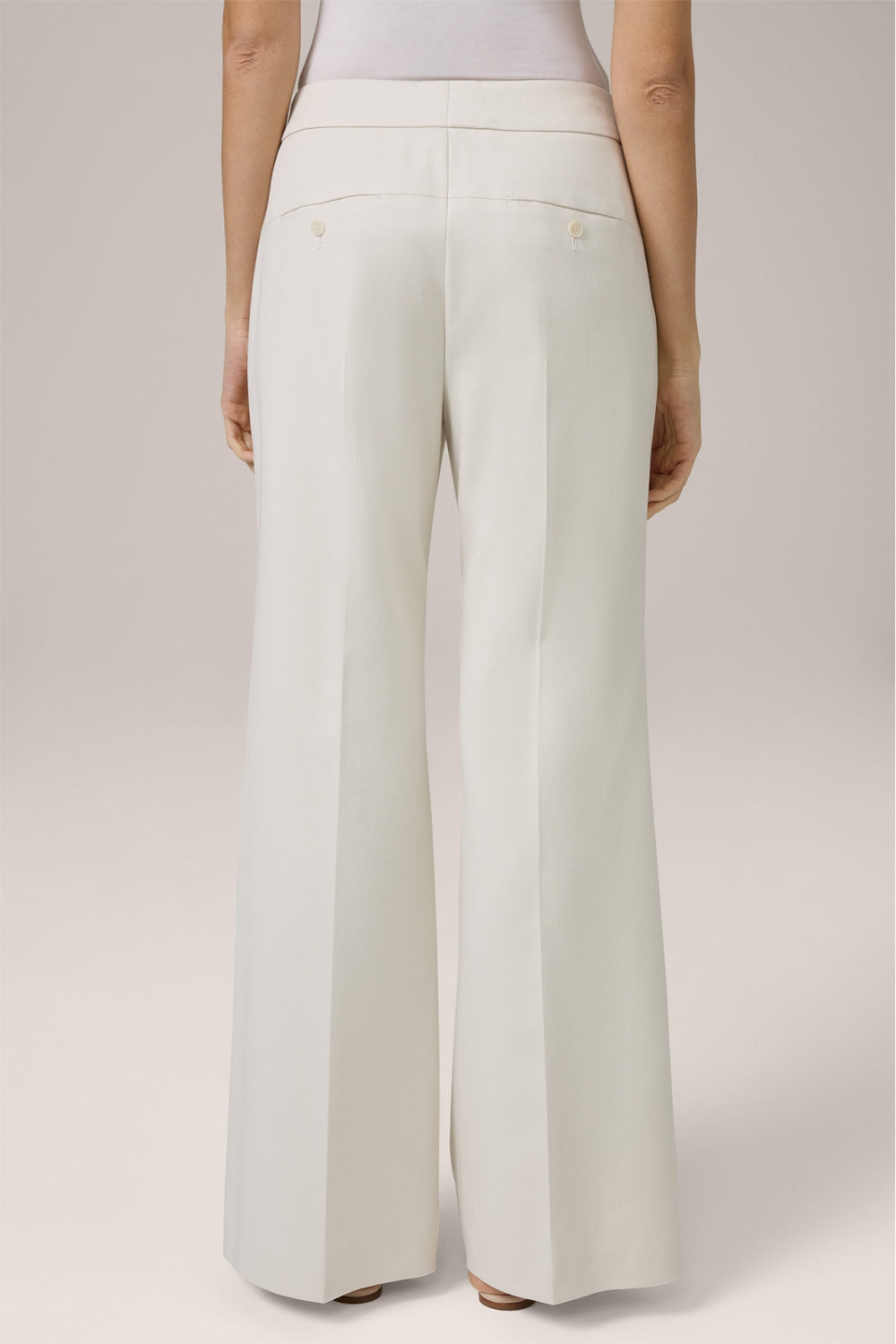 Trousers Open white
