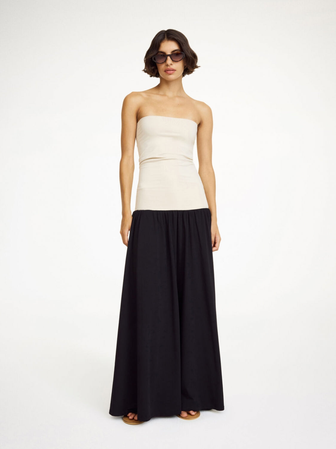 Marciella Black/ Oyster gray