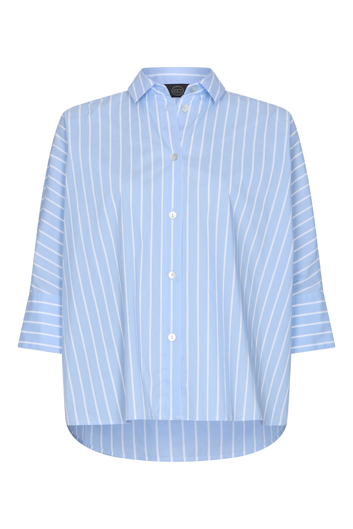 Blouse L. Blue stripe