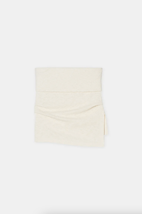 Bandeau top Dune beige