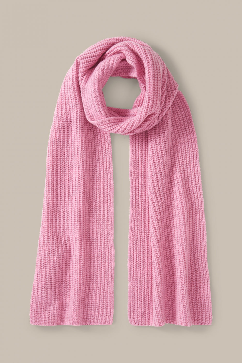 Scarf bright pink