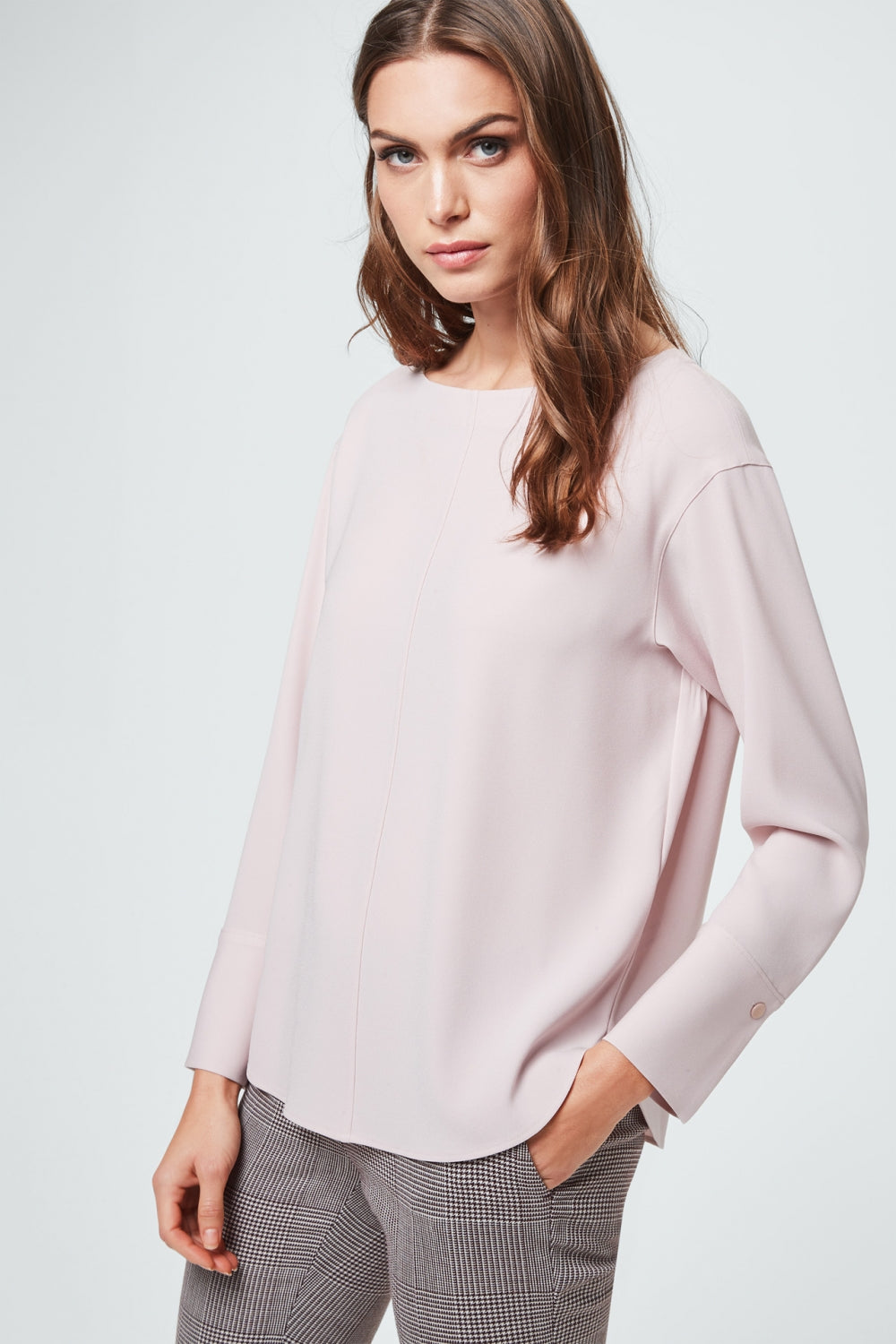blouse Roze