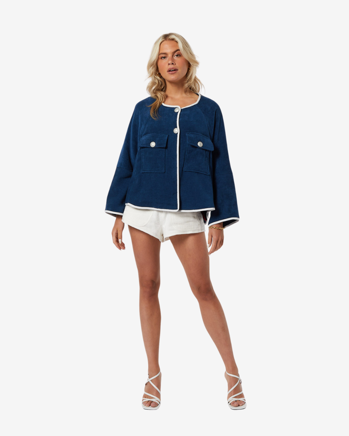 Le Temps Perdu Dark blue/ White