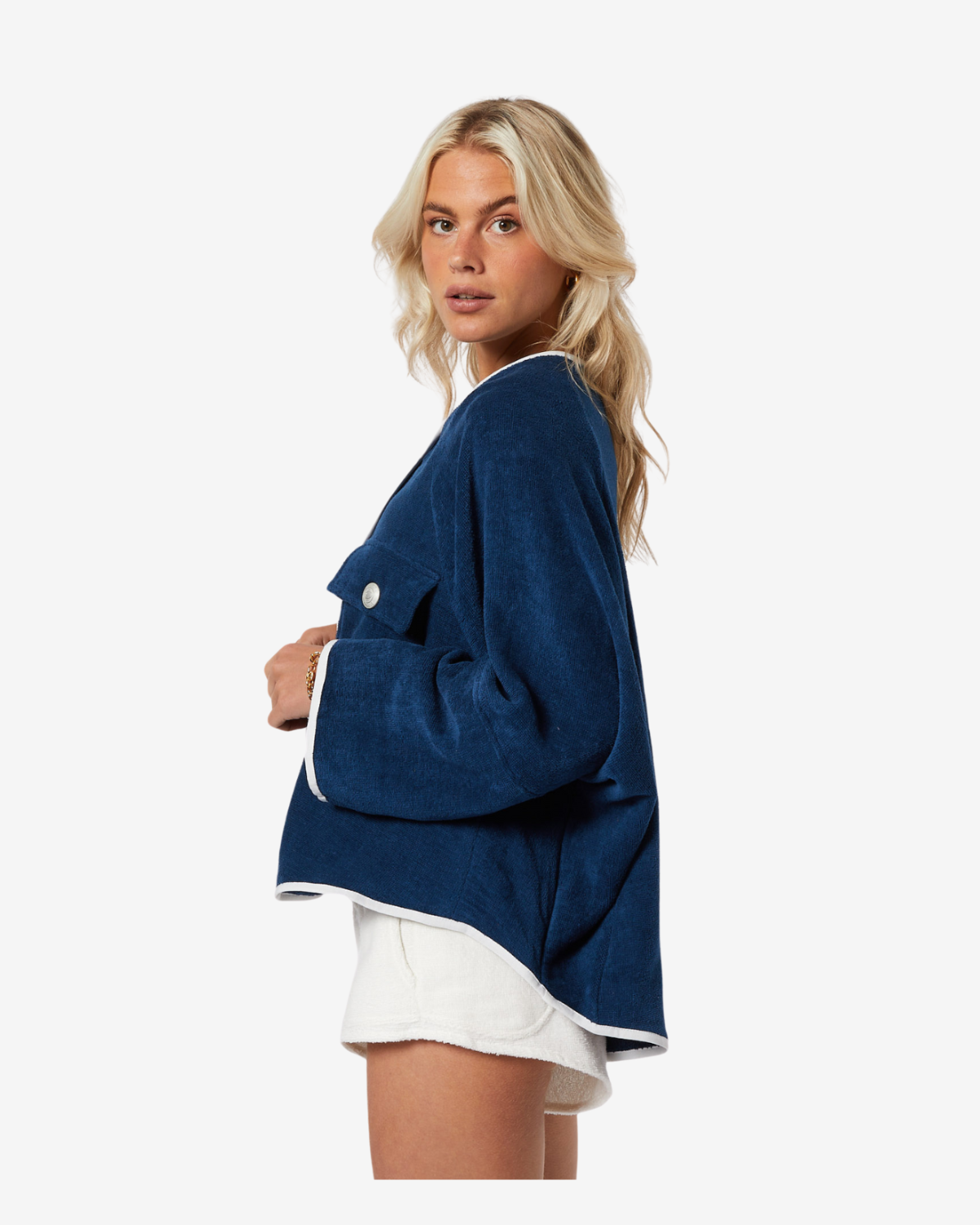 Le Temps Perdu Dark blue/ White