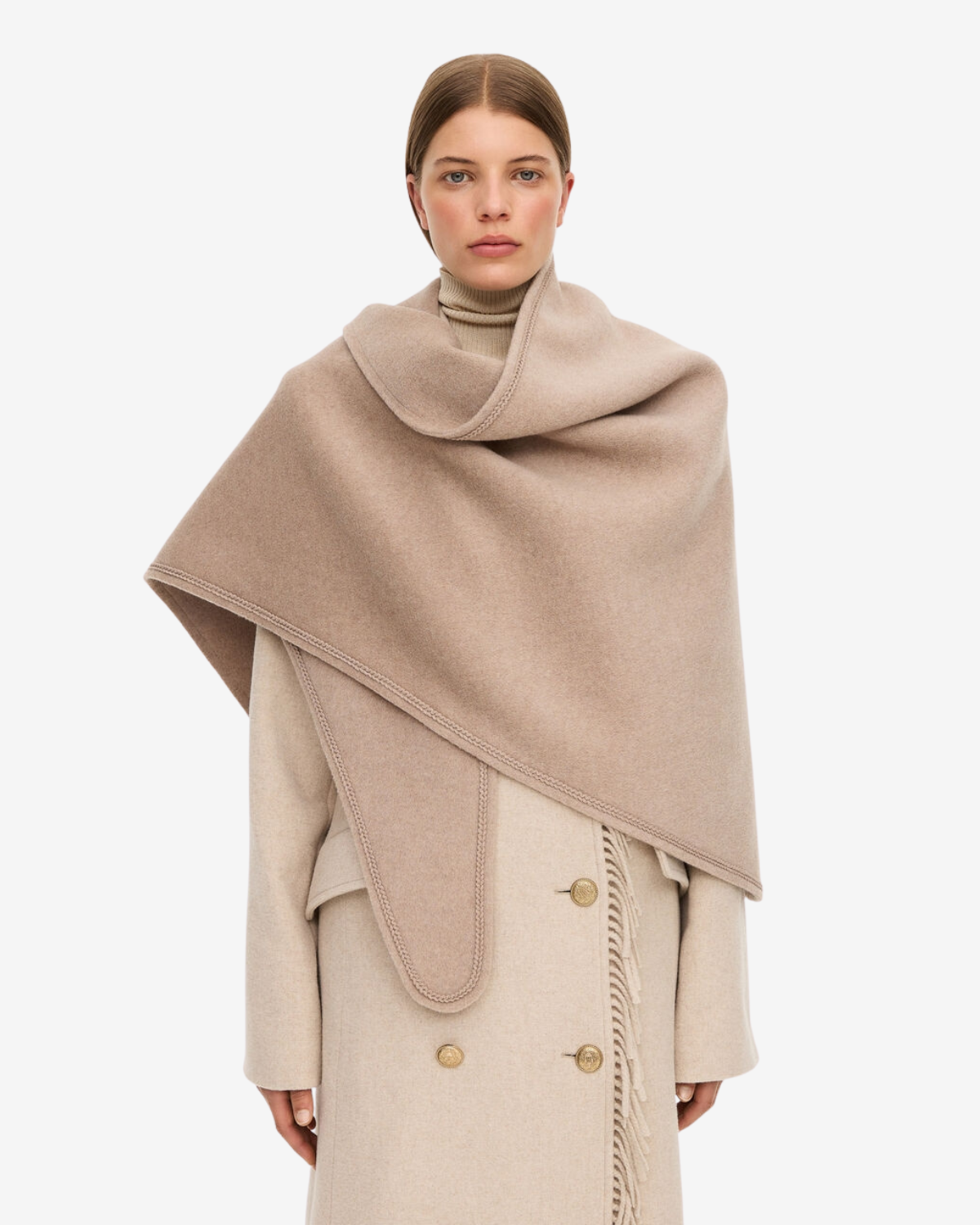 SCARPENNA accessories grey brown melange