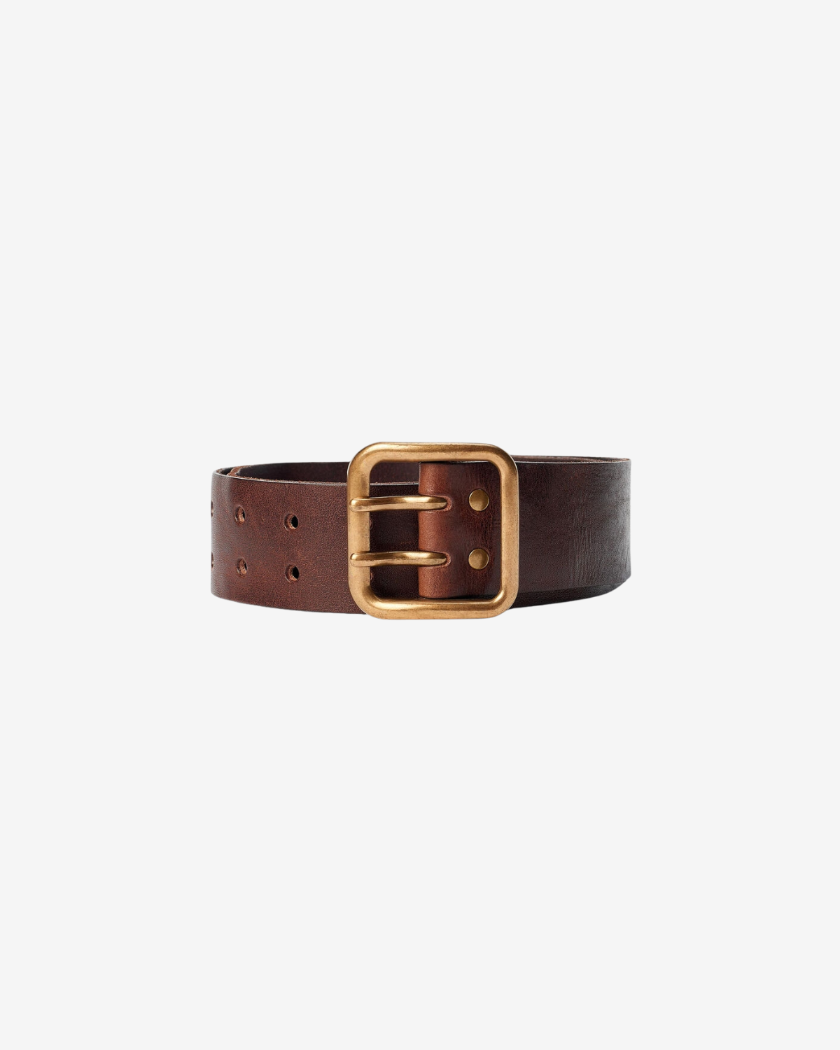 Vinta leather belt cognac