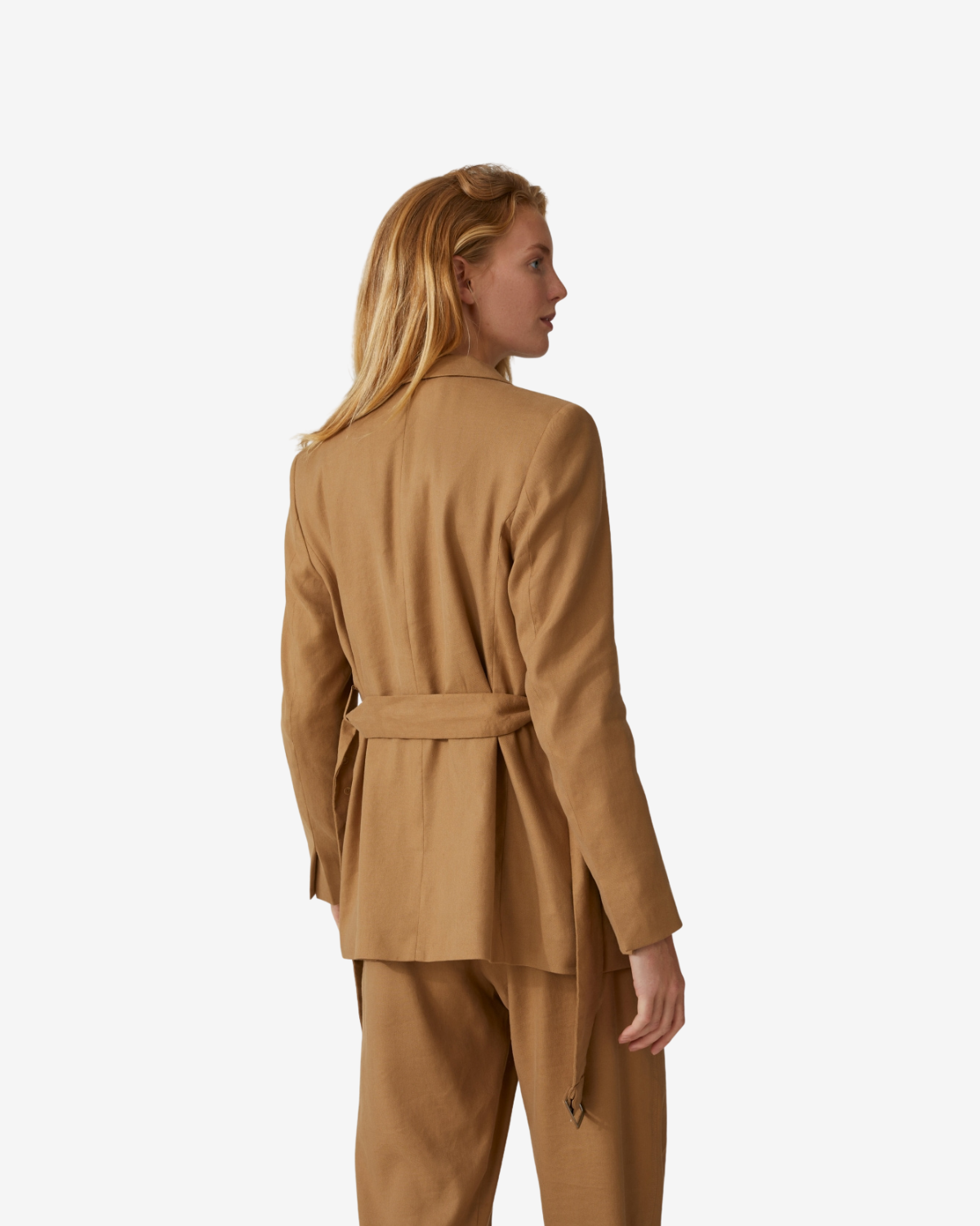 Alix blazer golden oak