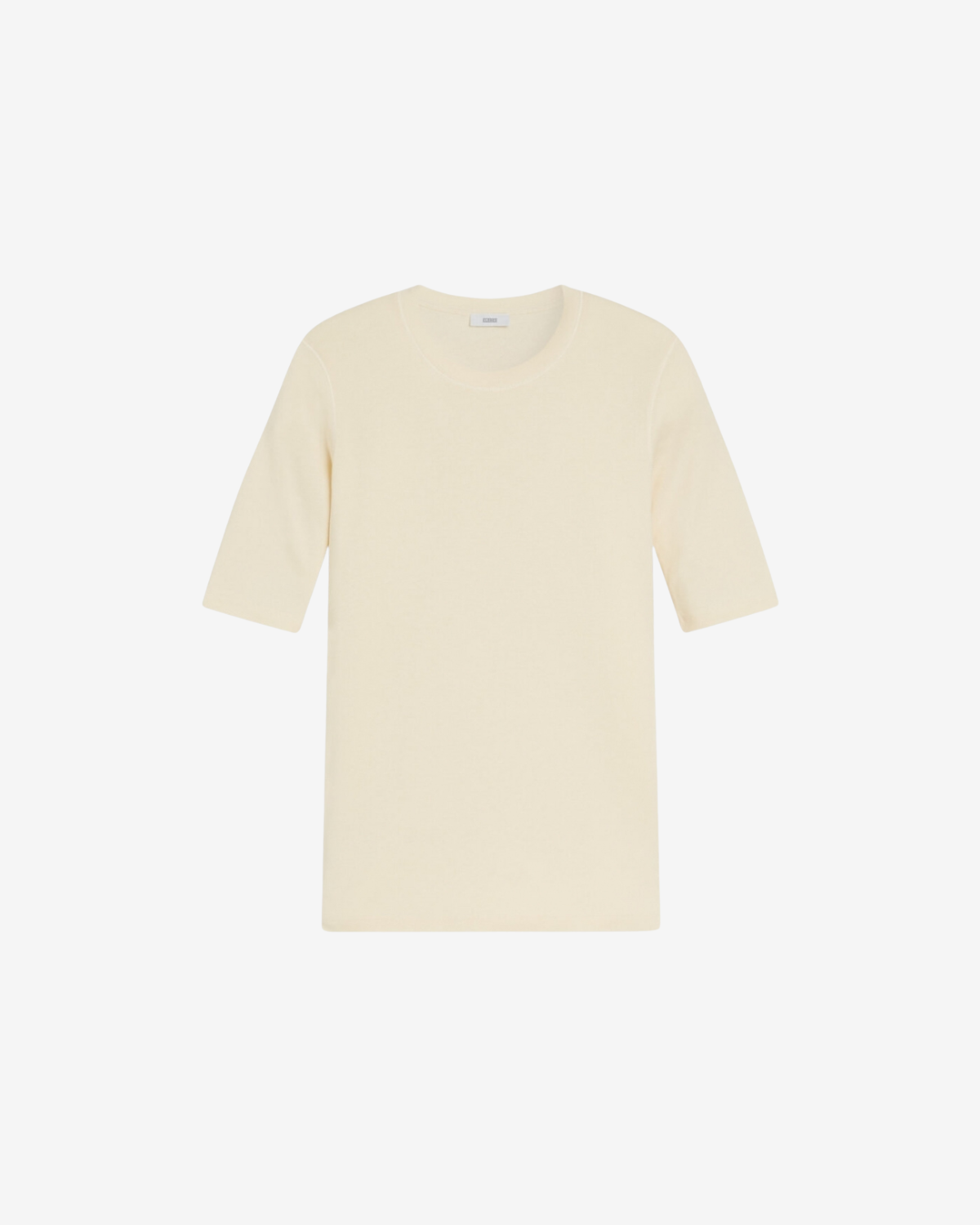 Crewneck shortsleeve Ivory