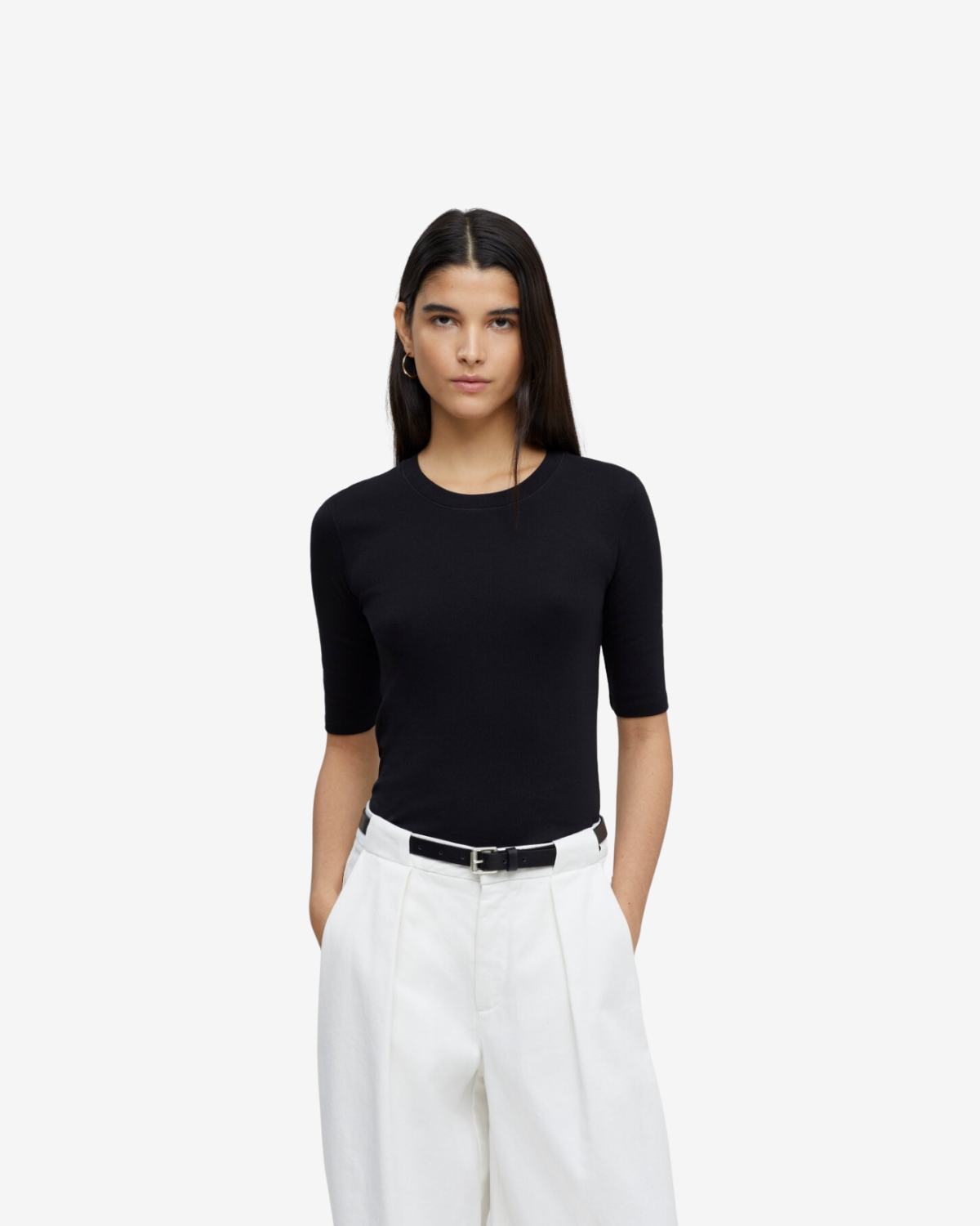Crewneck shortsleeve black
