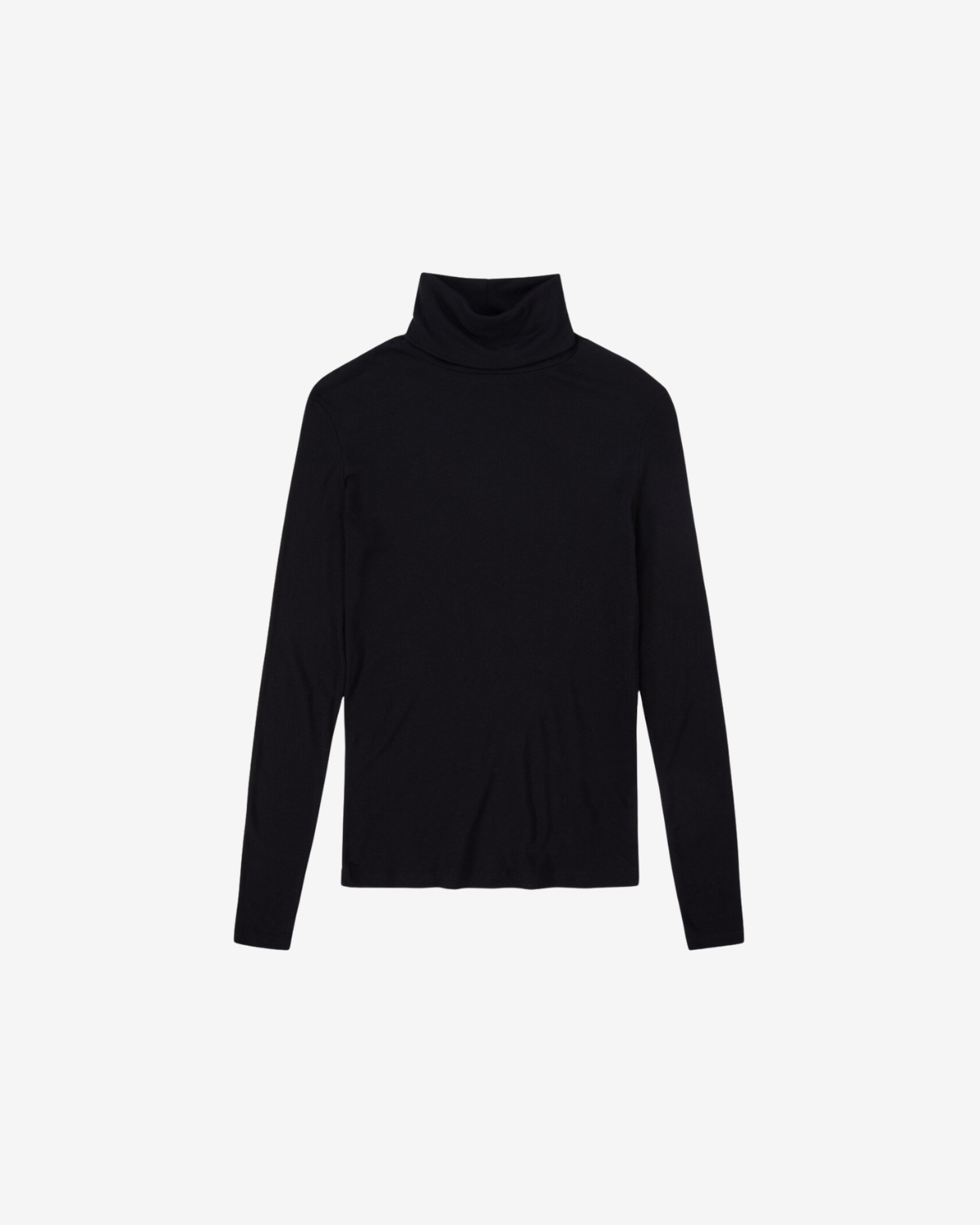 turtle neck longsleeve black