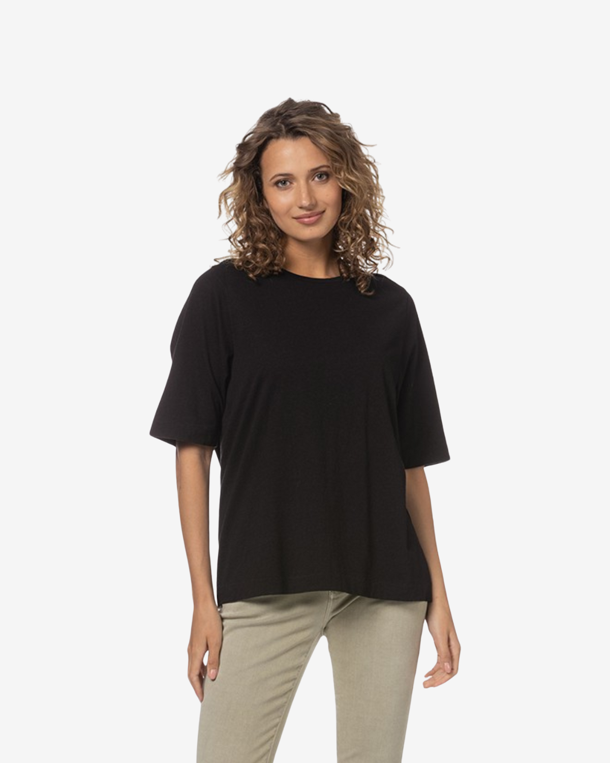 T-shirt wide sleeve black