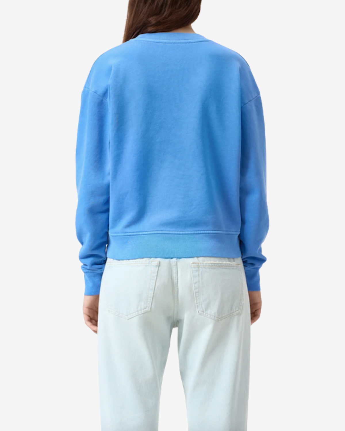 Logo crewneck cornflower blue