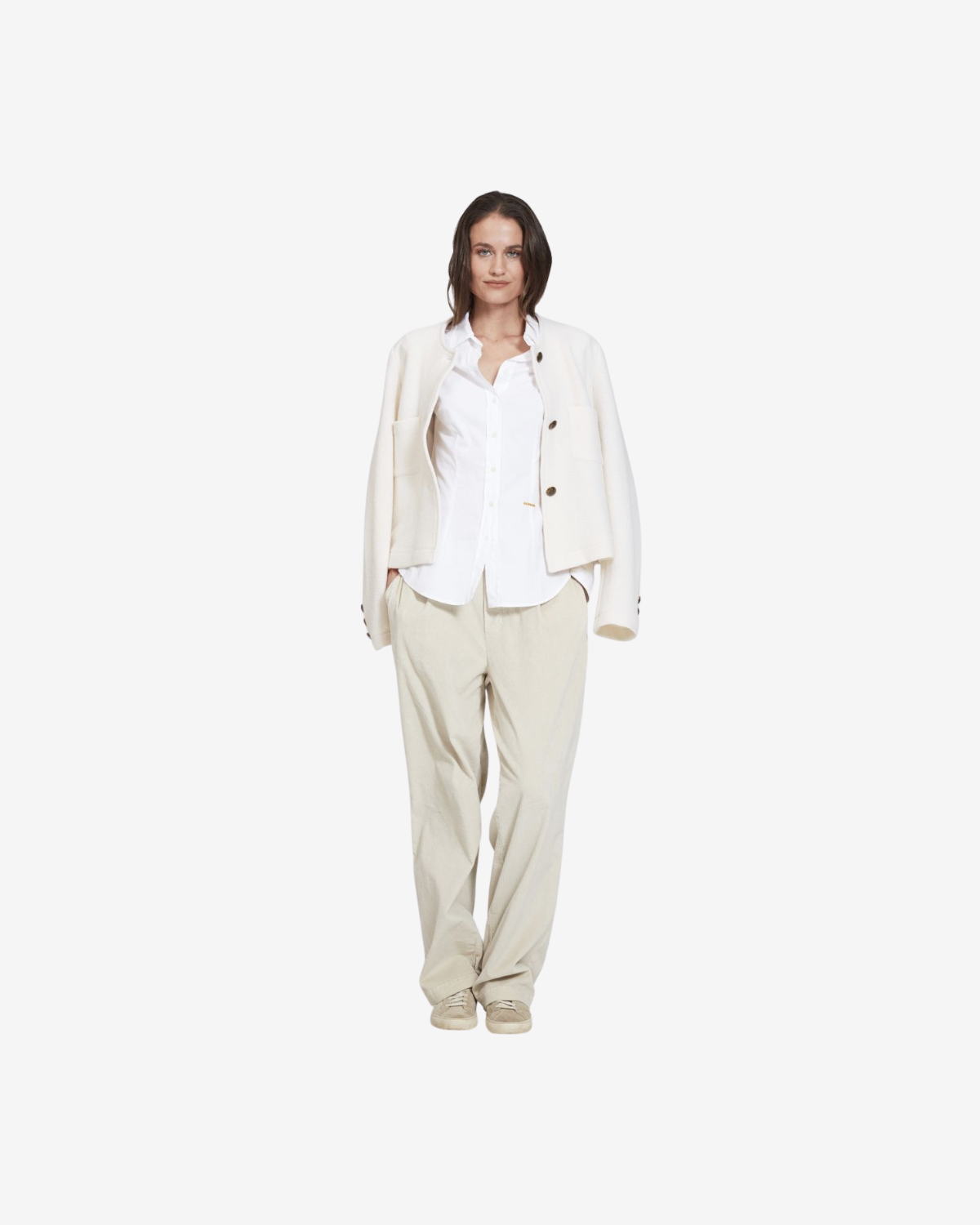 Allegra gold White