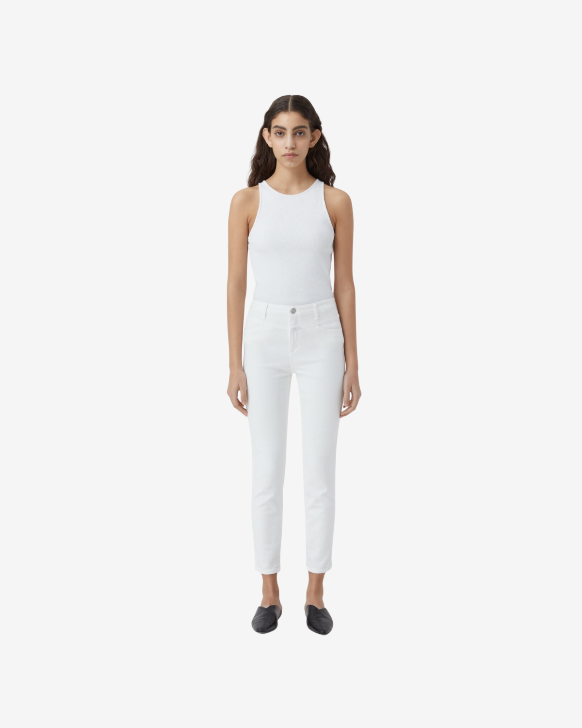 Skinny pusher White