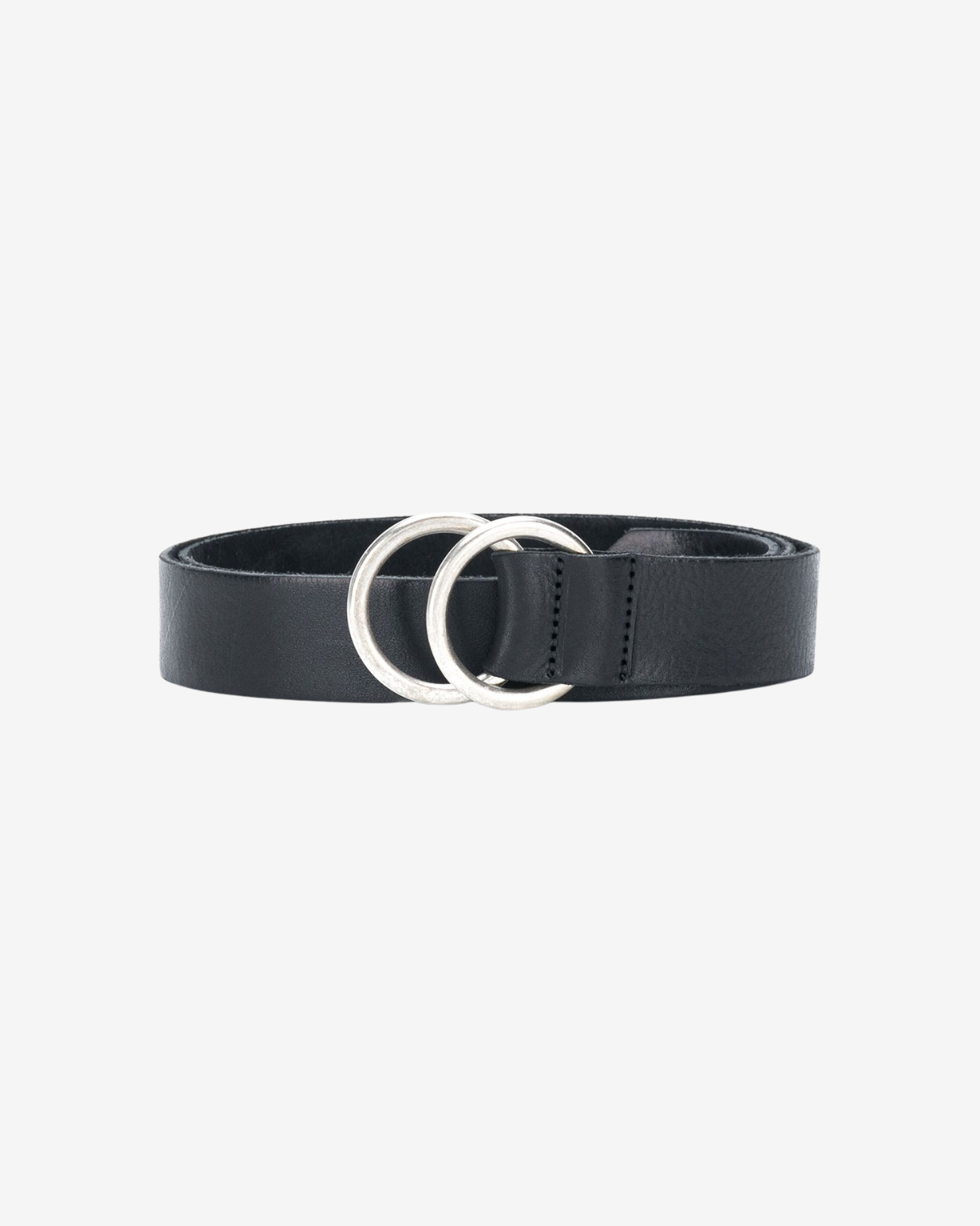 Ring Buckle Belt Zwart
