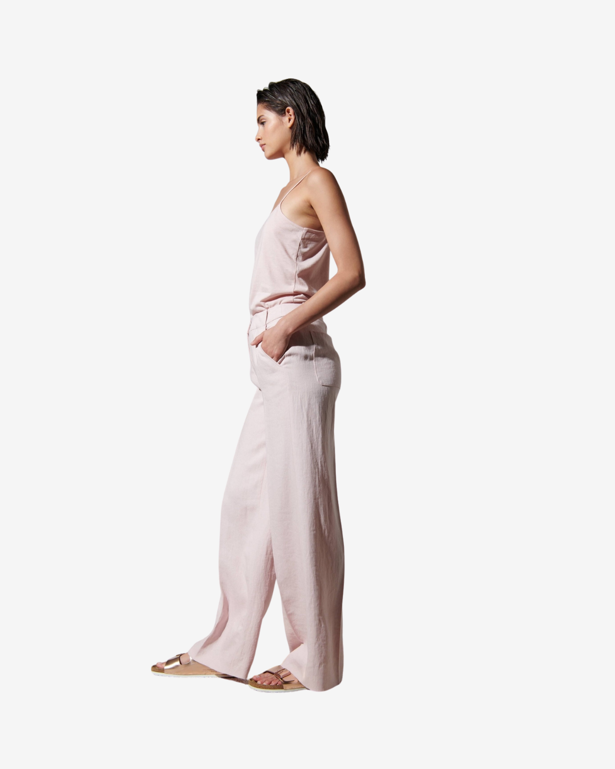 basic-spaghetti-top dusty blush