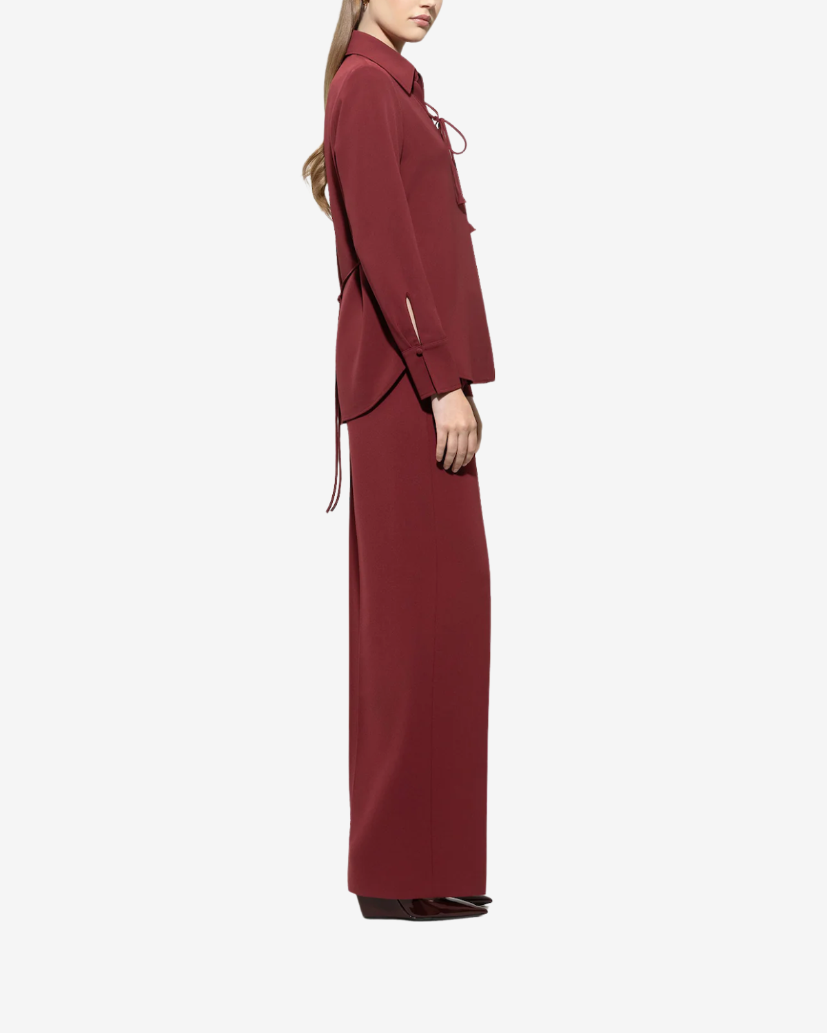 Broek Berry red