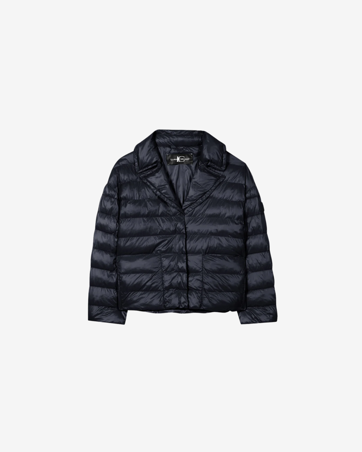Outdoor quilted jacket Dark blue