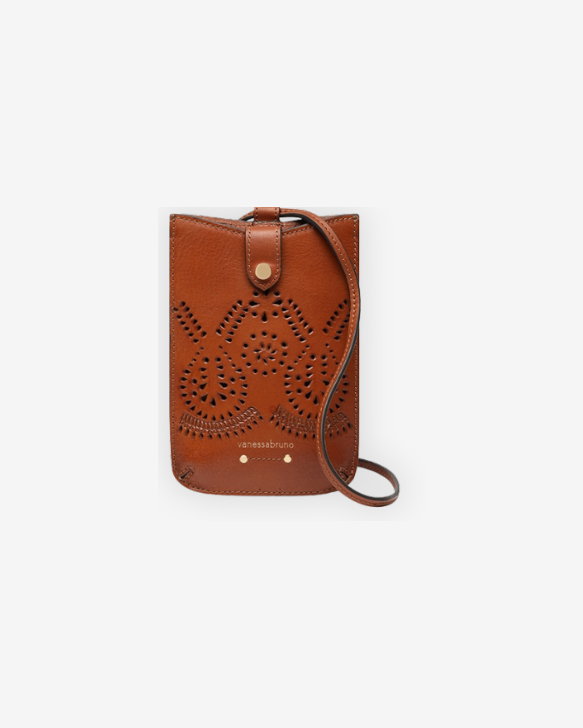 Phone case housse smart phone  cognac