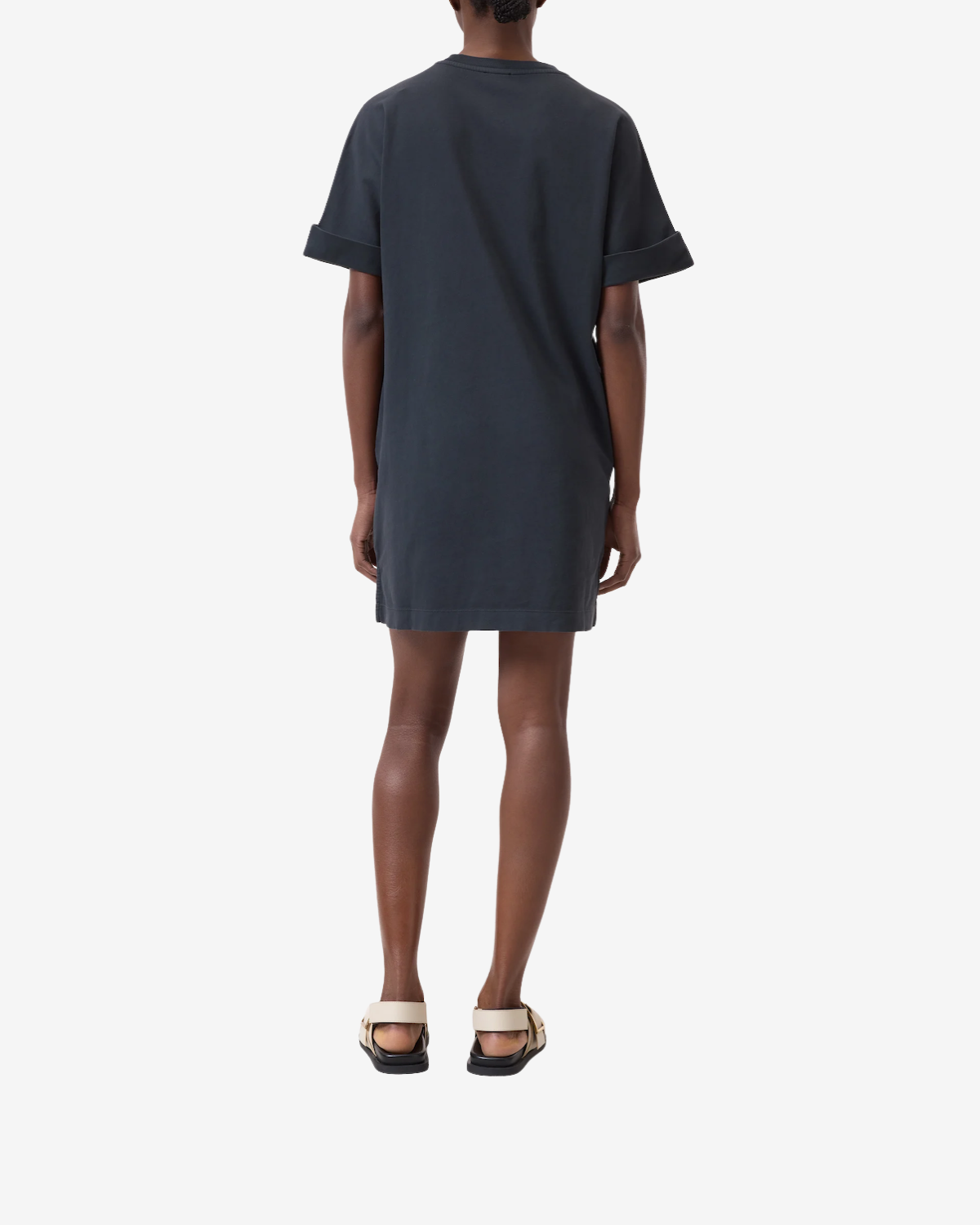 T-shirt dress black