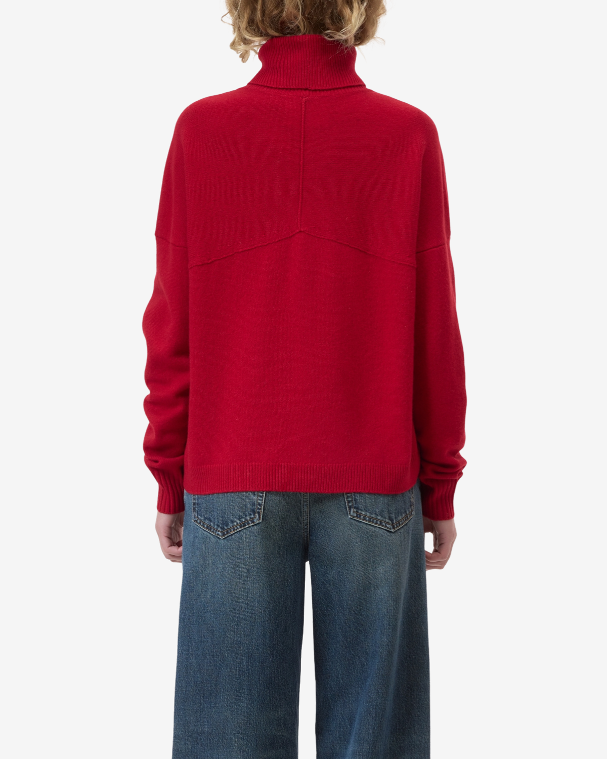 Rolli longsleeve Rose red
