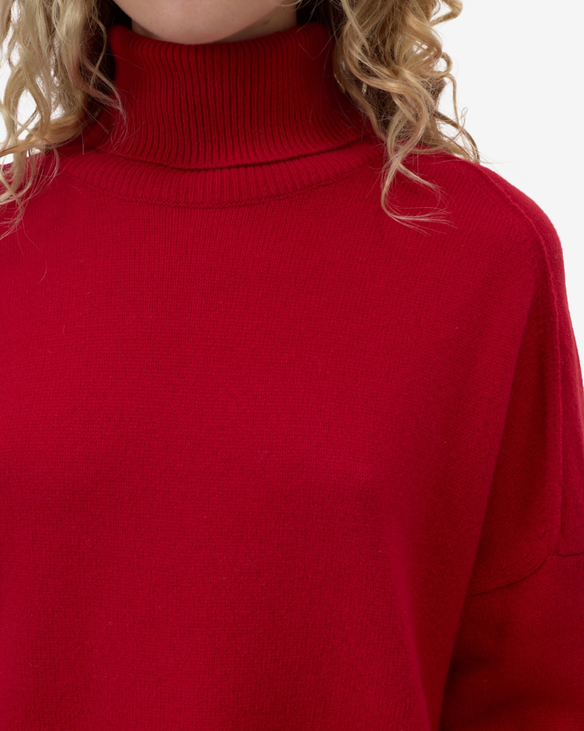 Rolli longsleeve Rose red