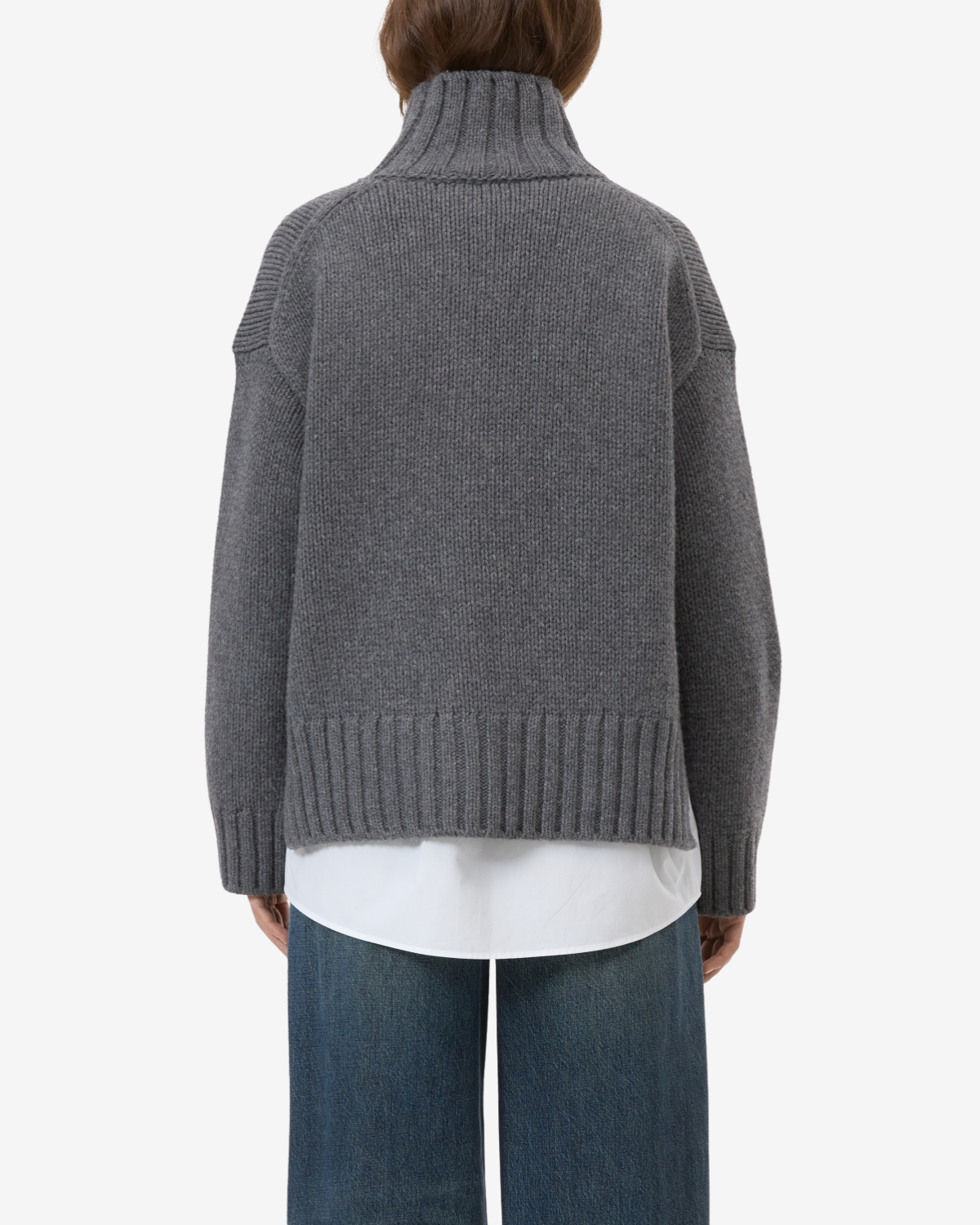 Rolli longsleeve Dark grey melange