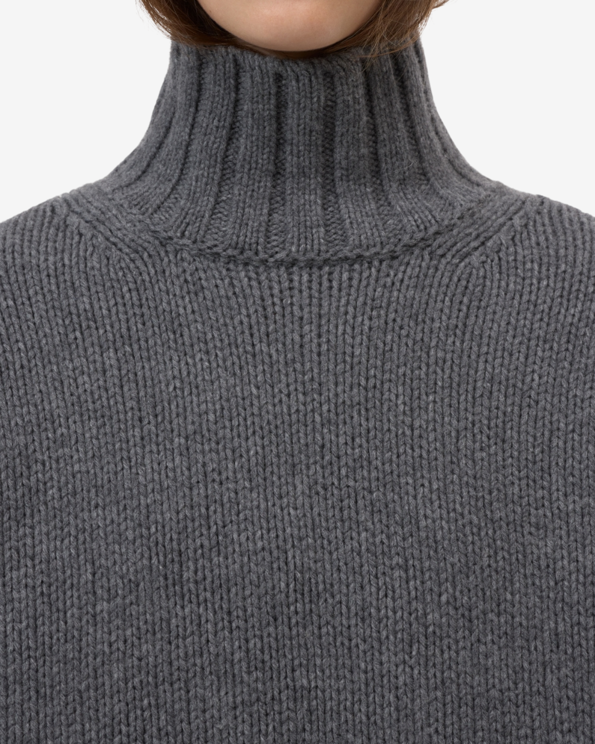 Rolli longsleeve Dark grey melange