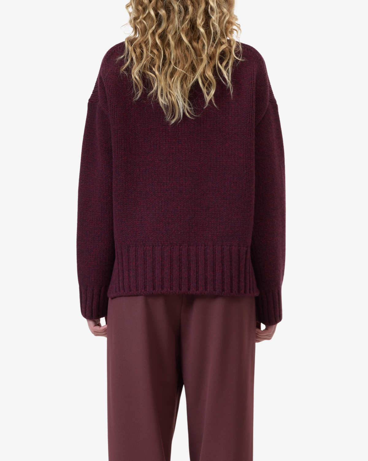 Rolli longsleeve Dark raisin red