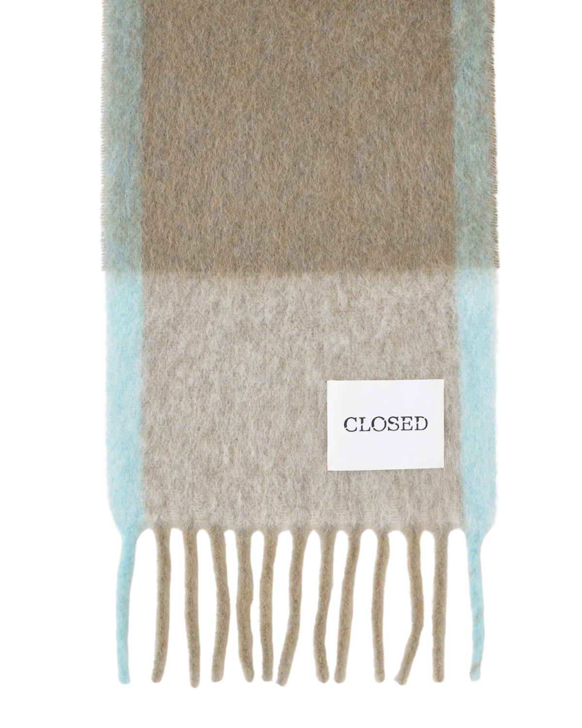 Scarf Nordic blue
