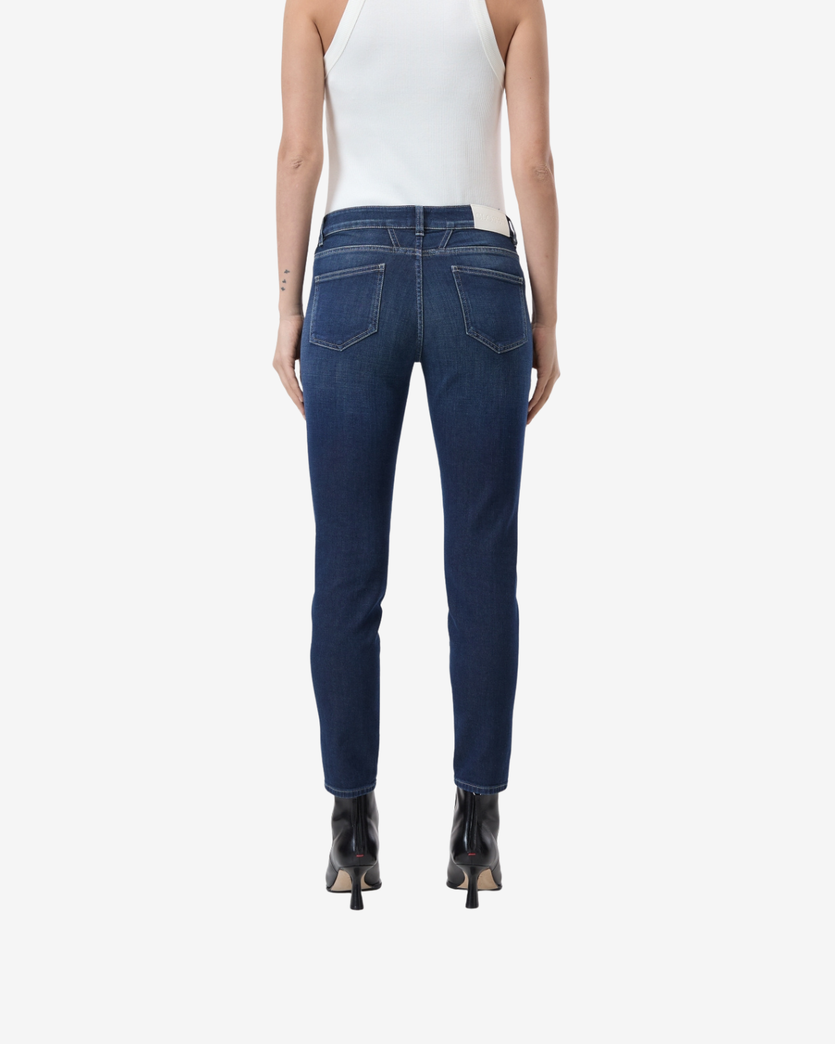 Baker with slit, Lengte 32 Dark blue