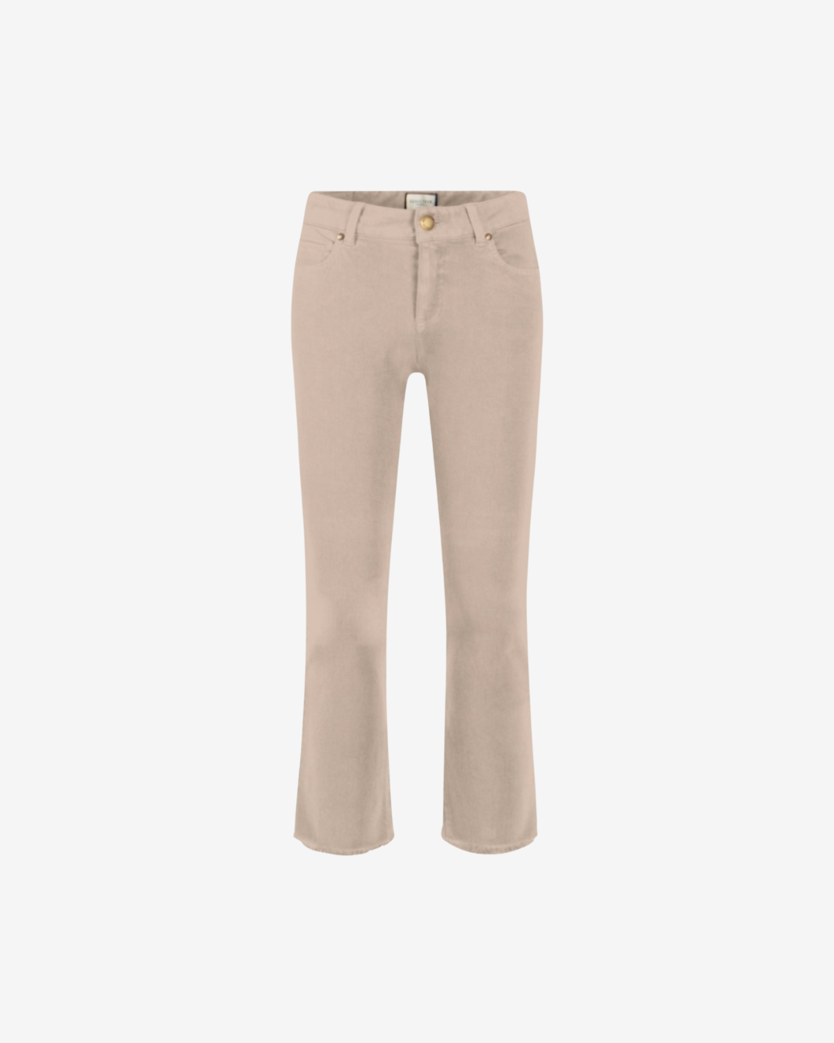 Claire cropped  beige graphical
