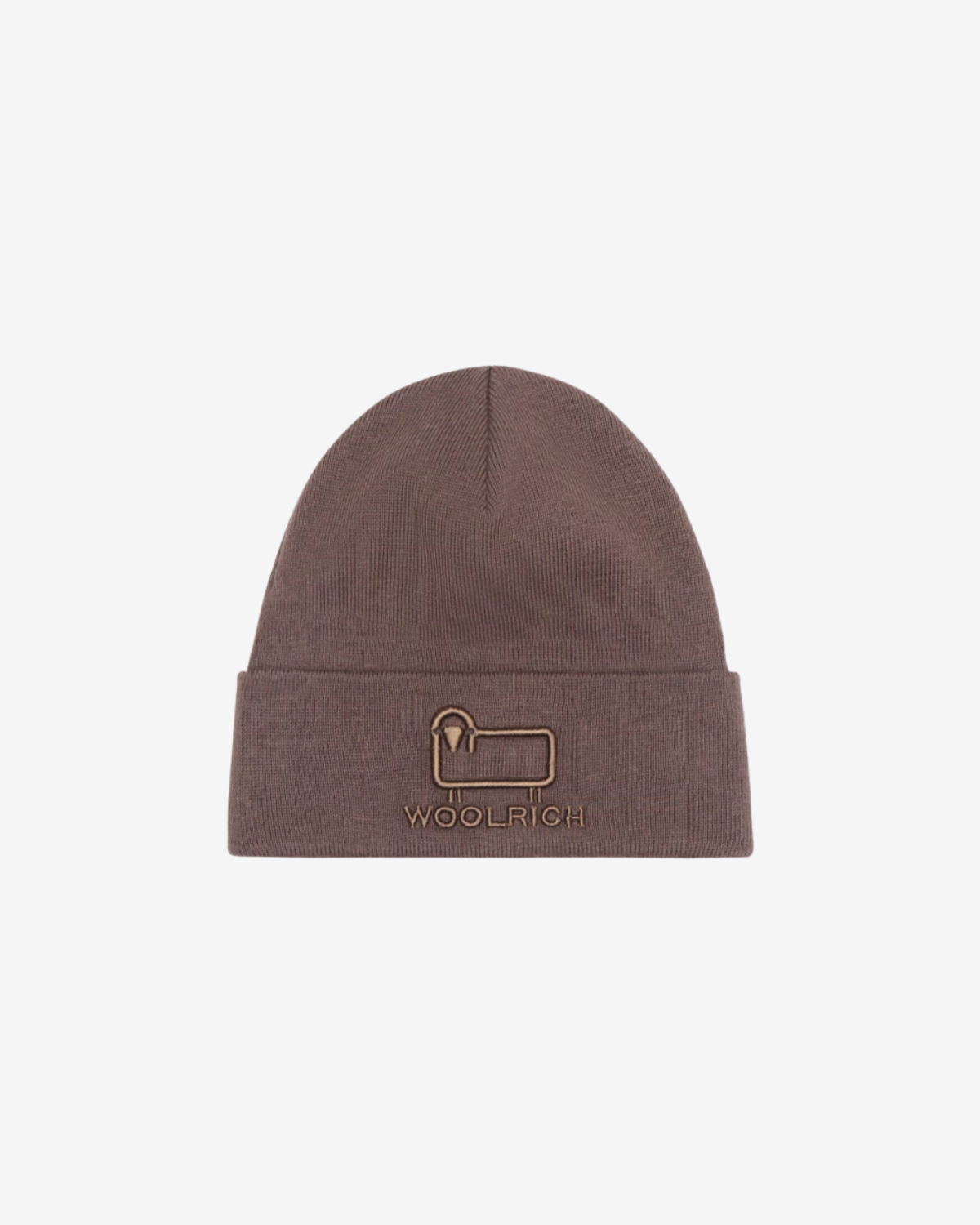 Cotton wool beanie Brown