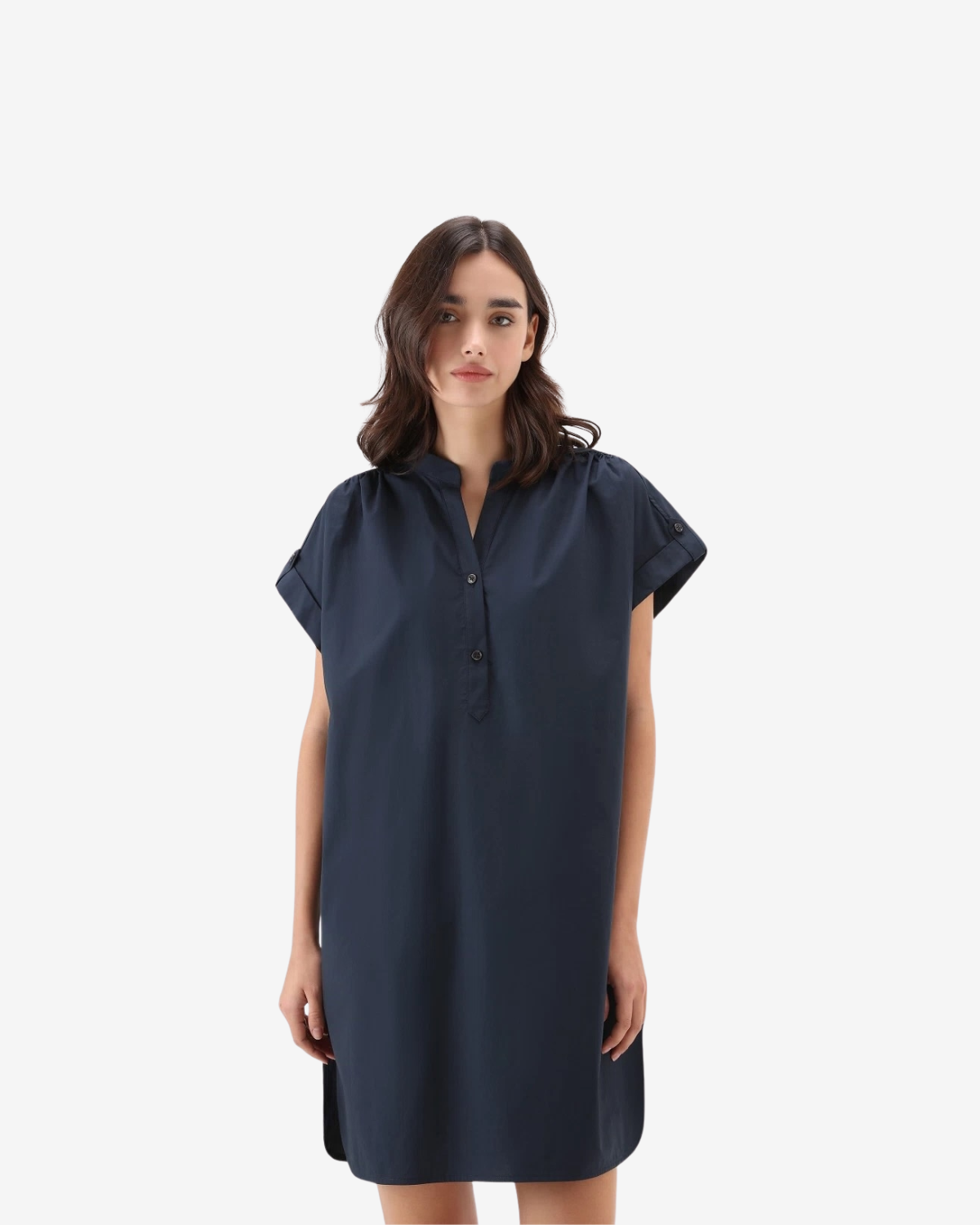 Poplin medium dress melton blue 2