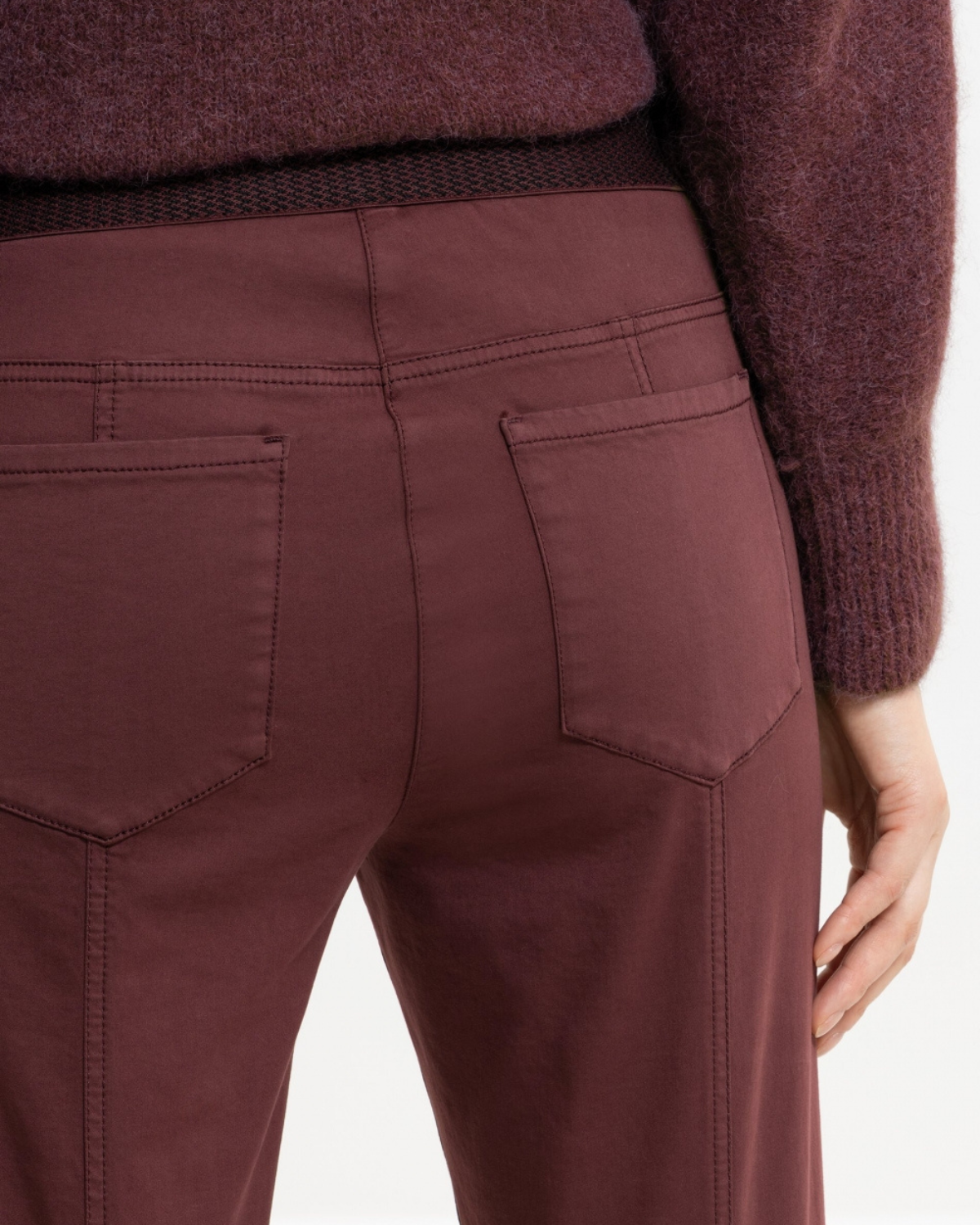 broek sportief  Bruin