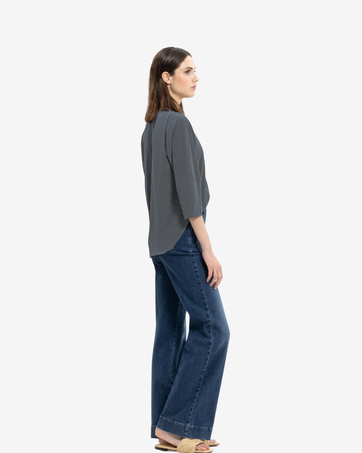 tunika blouse  Bluish grey